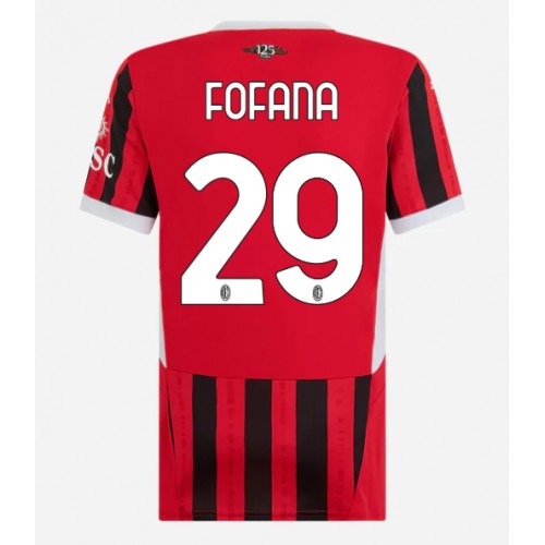 AC Milan Youssouf Fofana #29 Domaci Dres za Ženska 2024-25 Kratak Rukav